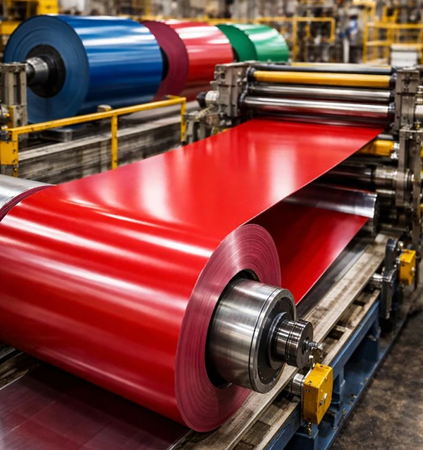 تولید و استفاده از ورق رنگی؛ از خط رنگ و پوشش دهی تا انتخاب