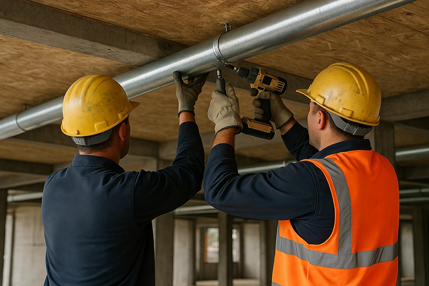 مراحل تولید لوله گالوانیزه از لوله خام تا محصول نهایی