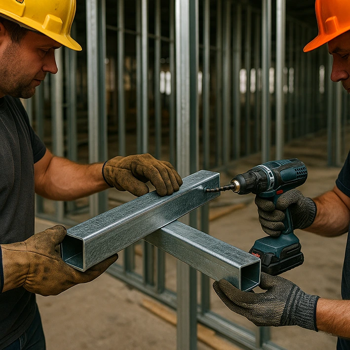 استفاده پروفیل گالوانیزه در صنایع تاسیساتی و برق