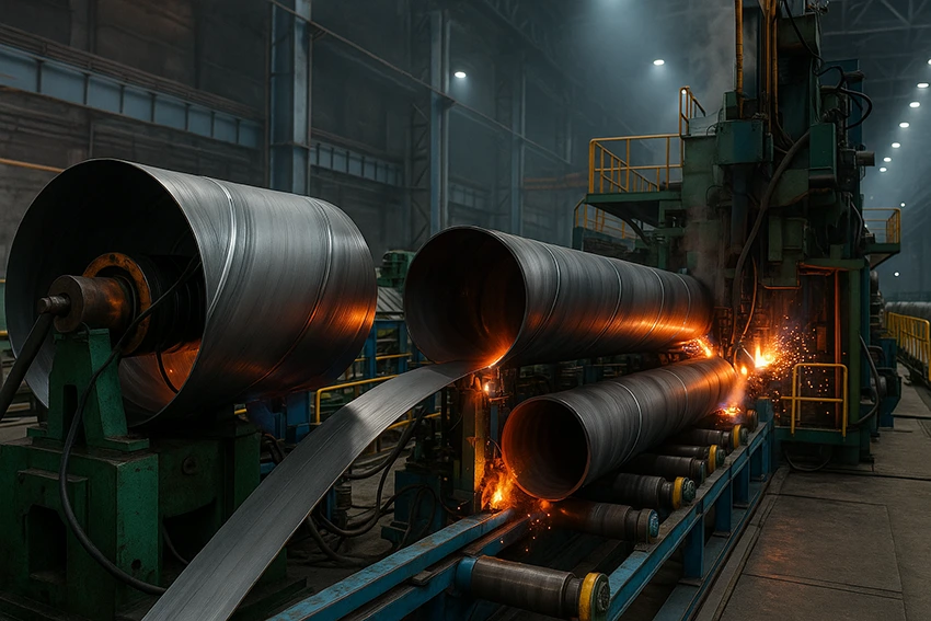 لوله اسپیرال چیست و چه تفاوتی با لولههای دیگر دارد؟