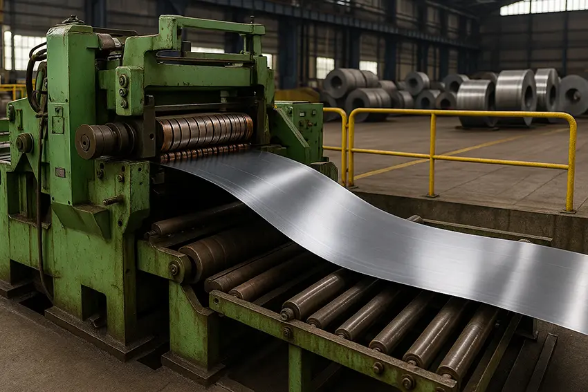 انواع ورق های فولادی بر اساس روش تولید