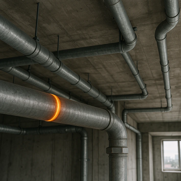 موارد استفاده در موتورخانه ها و تجهیزات گازسوز مشترک