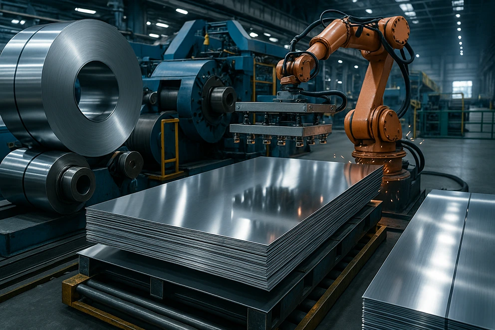 ورق استیل دقیقاً چیست و چه تفاوتی با فولاد معمولی دارد؟