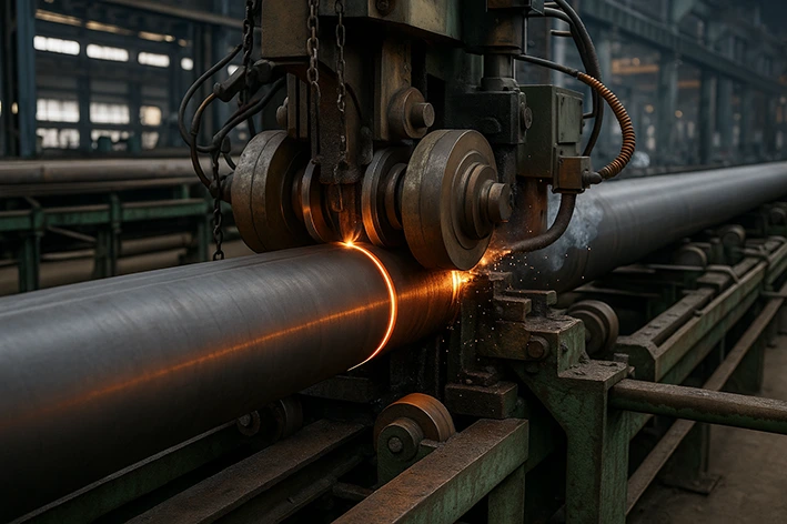 لوله درزدار تست گاز چیست و چرا استاندارد API اهمیت دارد؟