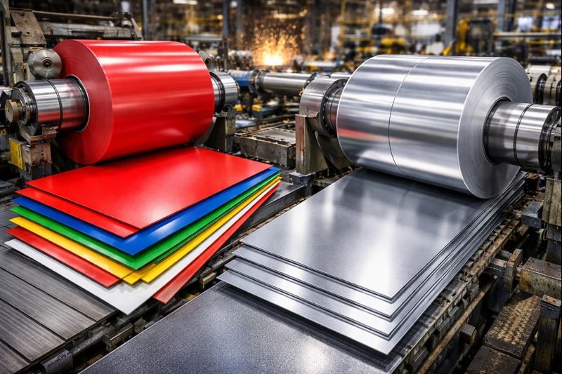 تولید و استفاده از ورق سیاه؛ از نورد گرم تا کاربردهای صنعتی و ساختمانی