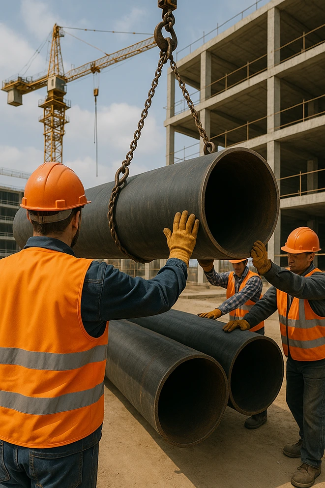 نکات اجرایی مهم در نصب لوله های صنعتی